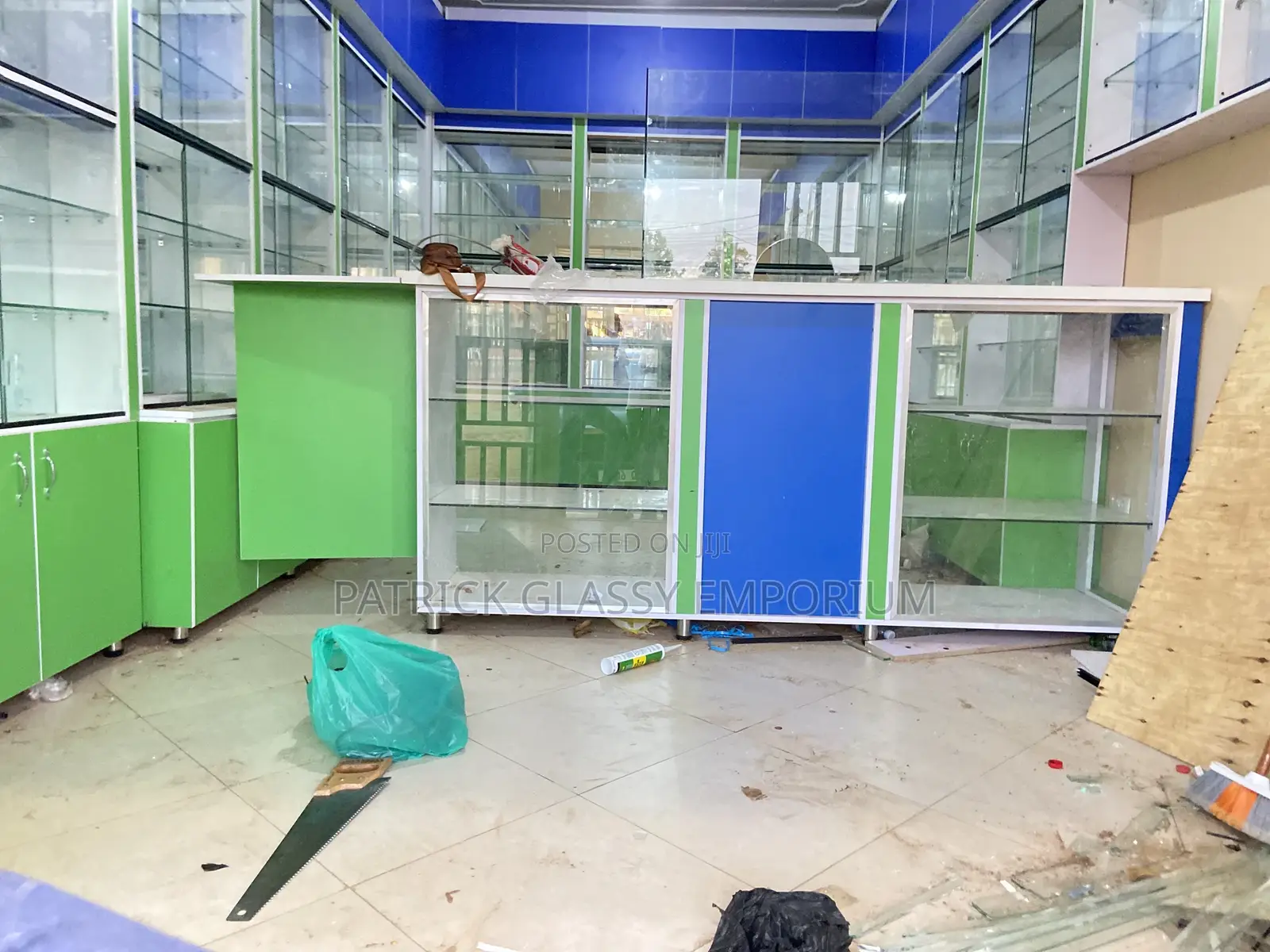 Boards and Glass Pharmacies