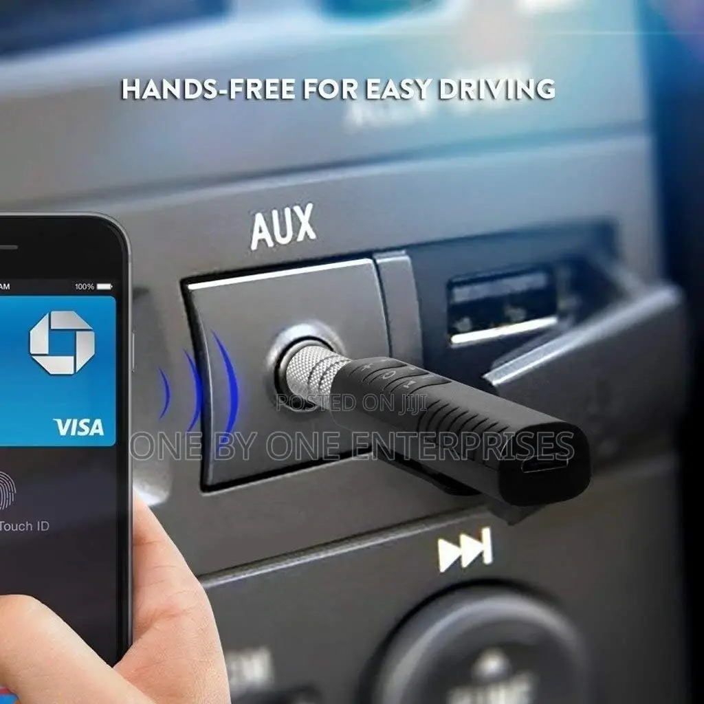 Car Bluetooth Receiver Adapter 3.5mm Jack Stereo Audio