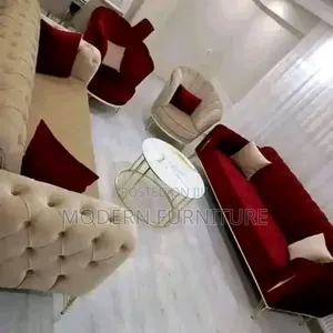 Modern Chestfiled Sofa Set of 7 Seaters Call