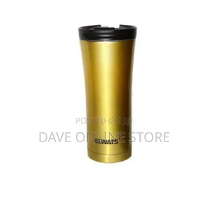 Car Travel Mug - Gold