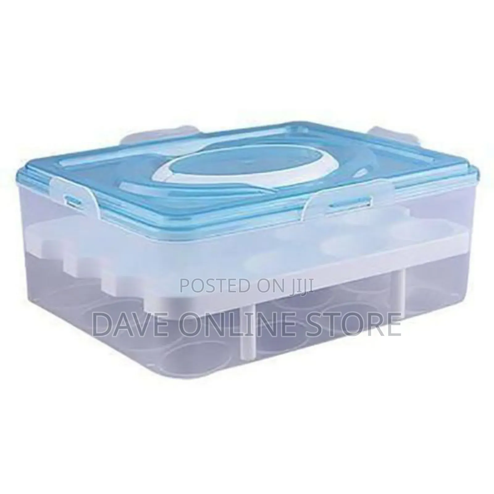 Plastic Egg Box Refrigerator 32 Grid Egg Container