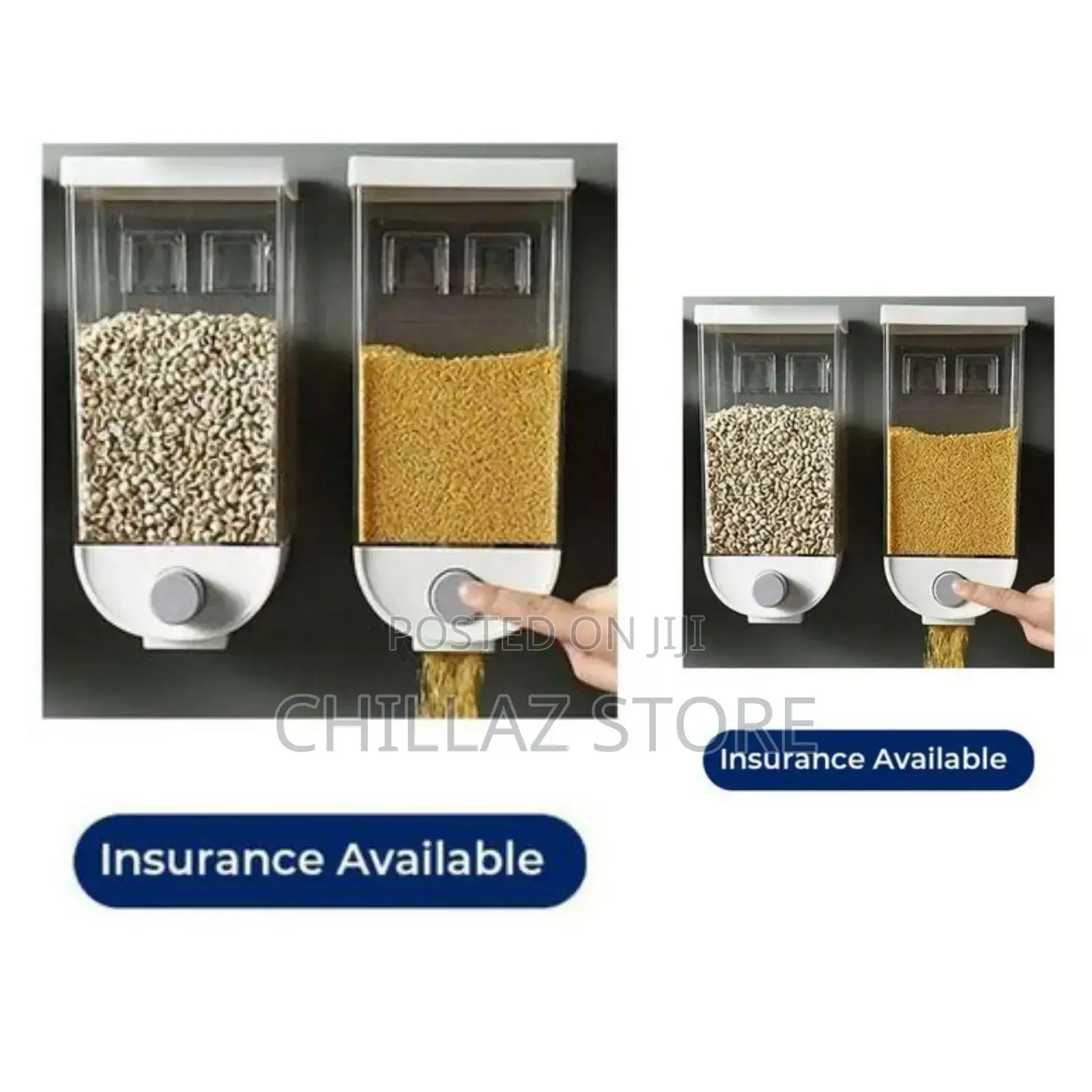 Double Wall Mounted Food Dispenser