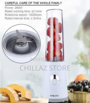 Electric Sokany Portable Blender