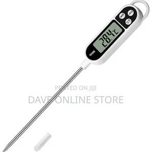 Kitchen Grill Digital Food Thermometer - White