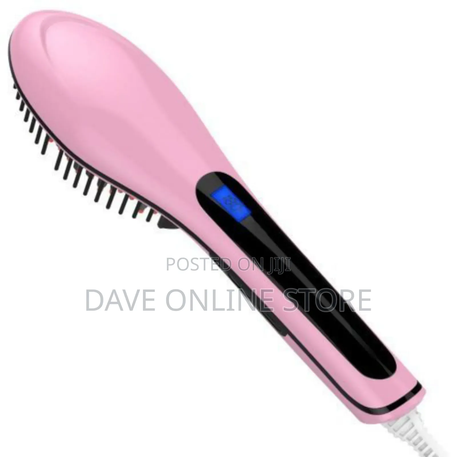 Electric Hair Straightener - Pink
