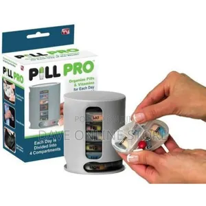 Pill Pro 7 Day Tablet Pill Pro Medicine Organizer