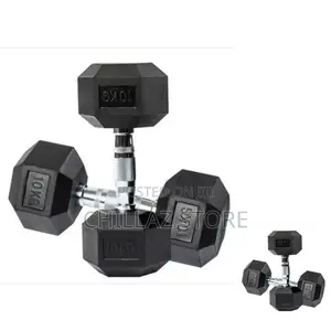 Folding 10kg Dumbbells Set
