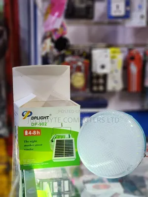 Rechargeable Electric And Solar Lamp