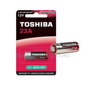 TOSHIBA 23A | 12V | 0% Mercury | Alkaline Battery