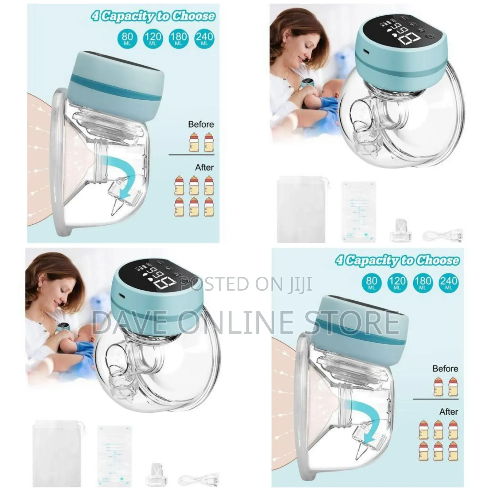 Wearable Electric Breast Pump