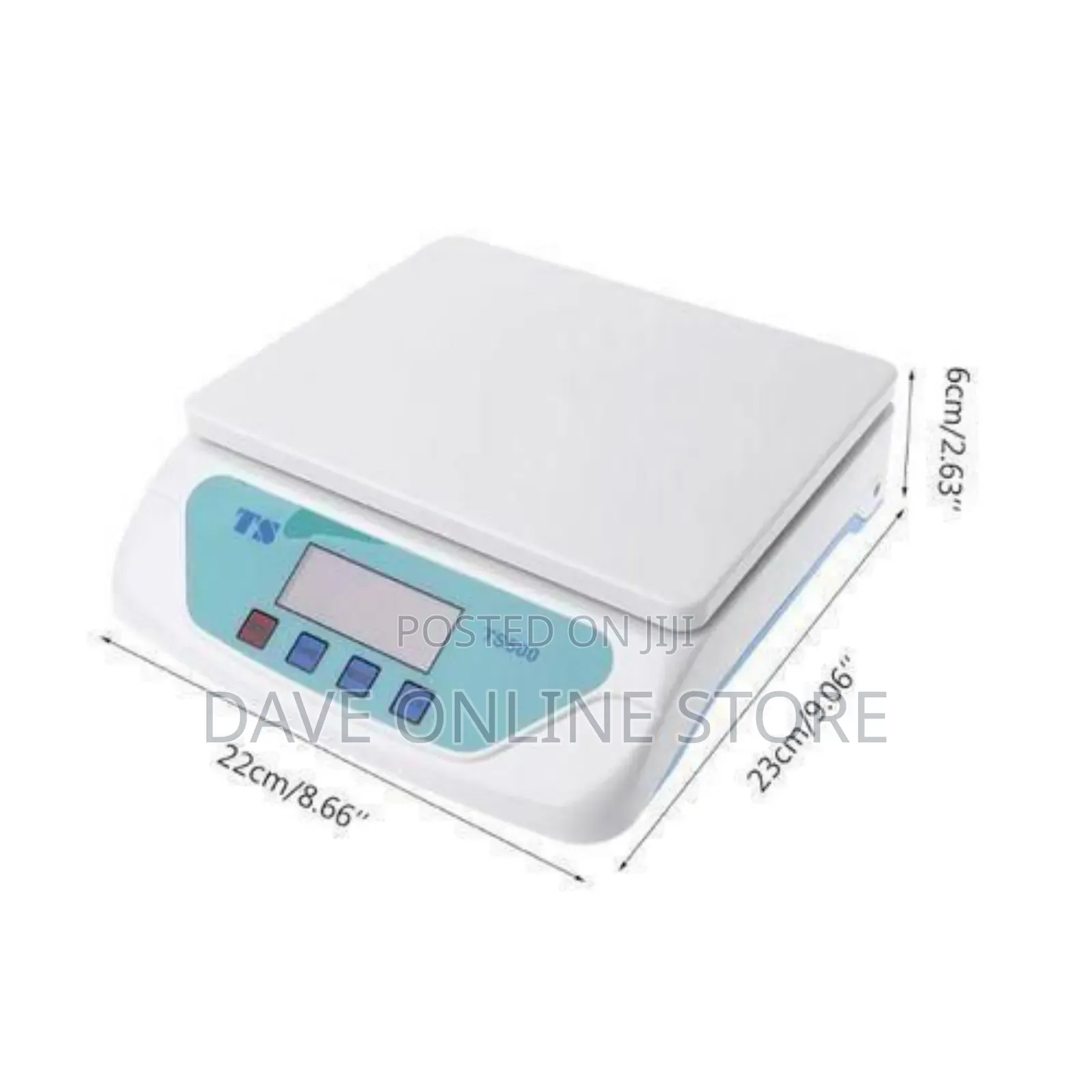 30kg Electronic Weighing Scale / Kitchen, Laboratory - White