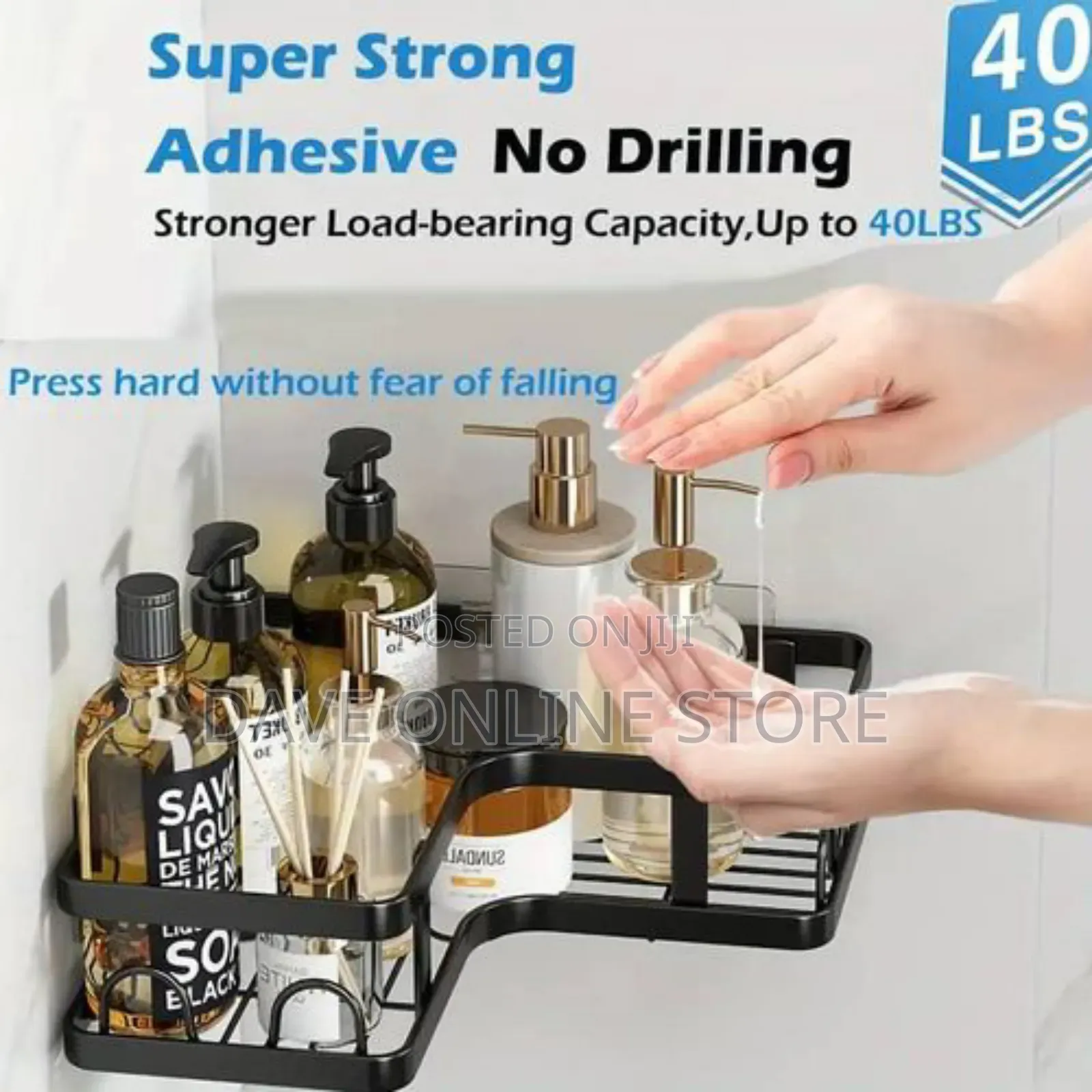 5 Sets Cosmetics Lotion Bathroom Storage Rack