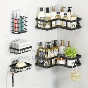 5 Sets Cosmetics Lotion Bathroom Storage Rack