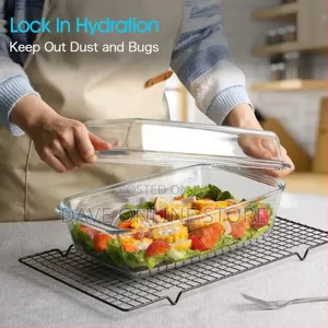 Large Glass Casserole Dish, Oven Safe Cookware