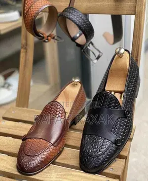 Original Franco Banetti Custom Made Combed Leather Loafers