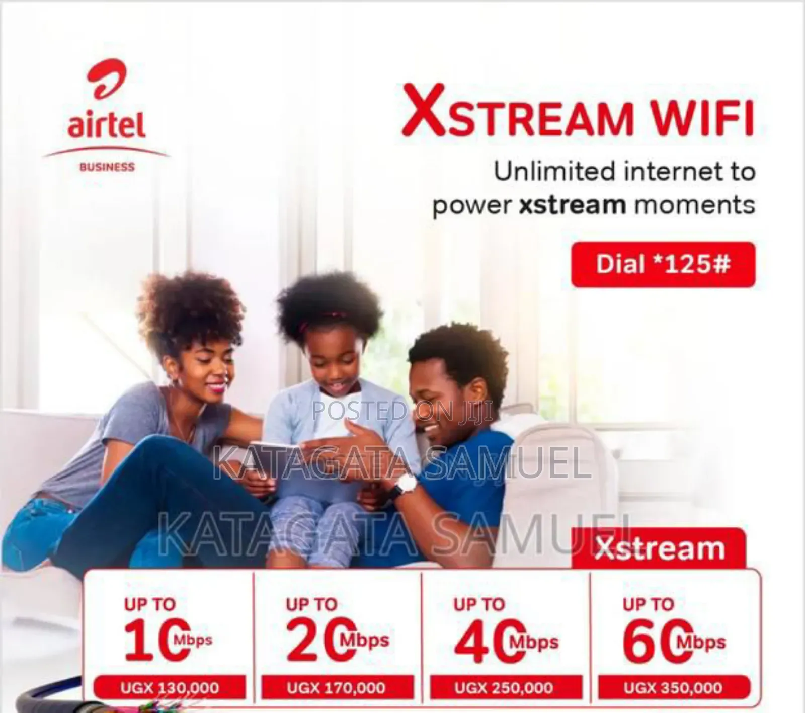 Airtel Extreme Wifi (10mbps, 20mbps, 40mbps, 60mbps)