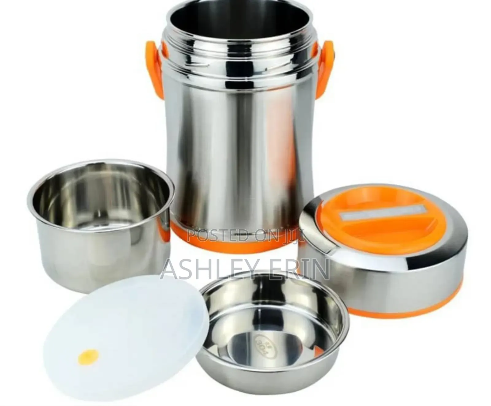 3L Stainless Steel Flask Lunch Box Storage Container