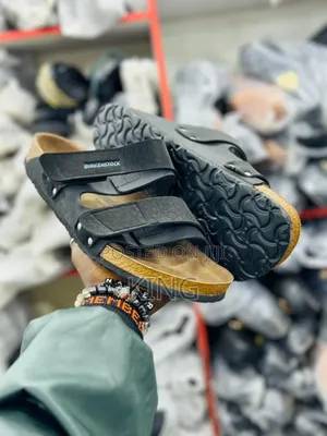 Birkenstock Black Sandals. New