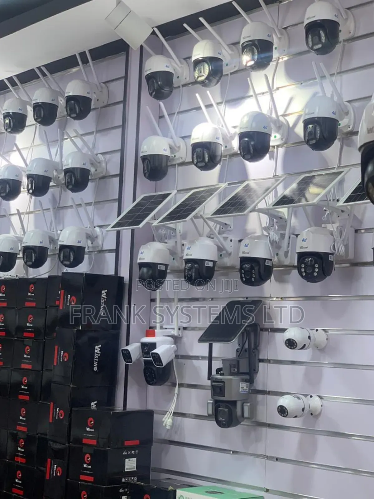 Solar Powered CCTV Cameras 360°