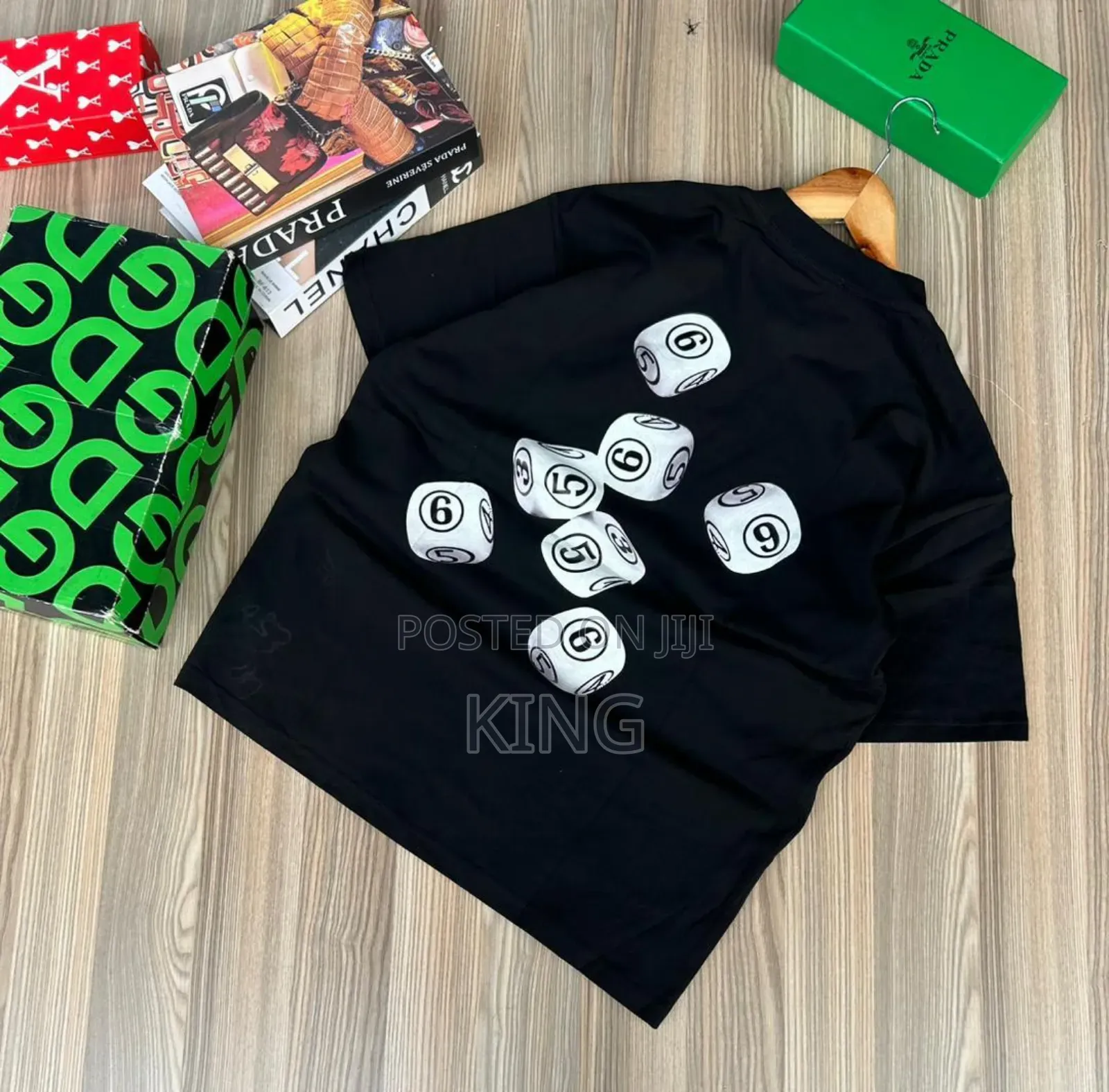Dicen Black T-Shirt