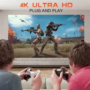 Bluetooth Smart Projector With Handheld Game Controllers