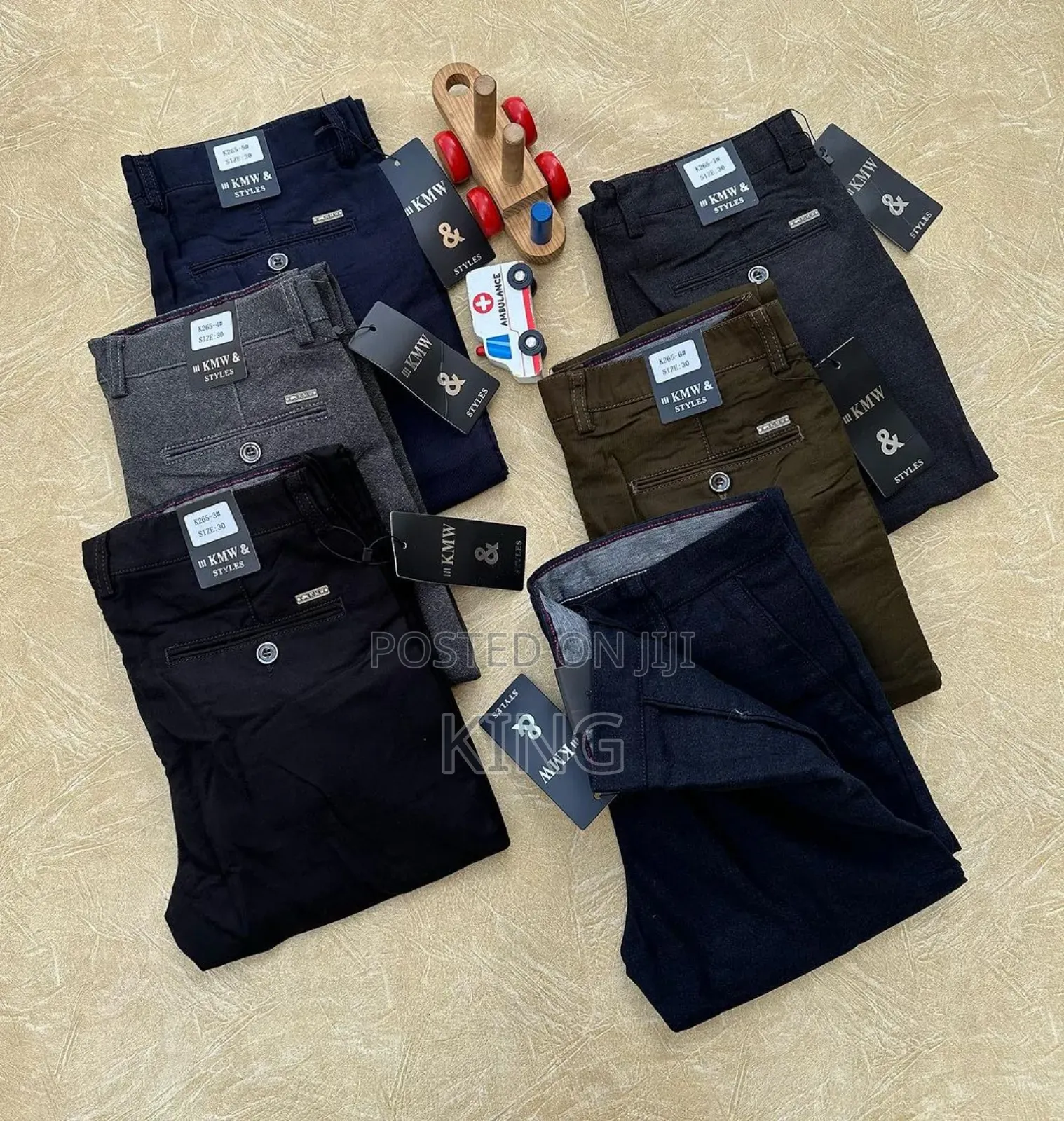 Slim Fit. New Kaki Trouser