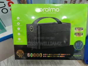 Powerbox 600 Oraimo Power Bank 60000mah 22.5w Fast Charge