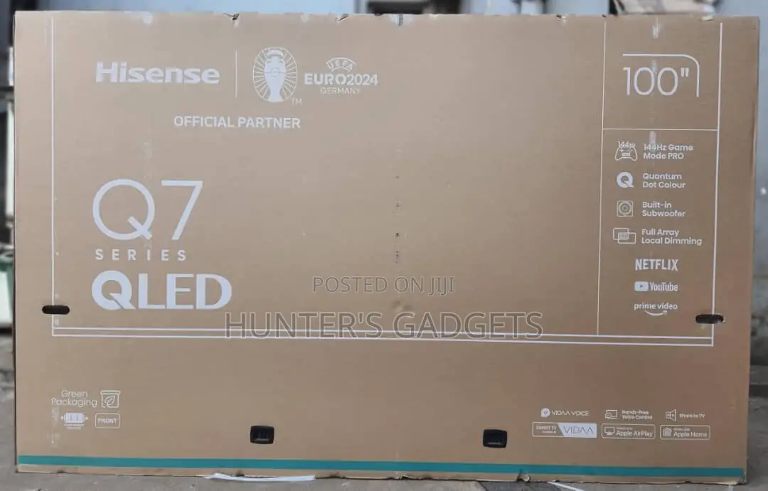 Hisense 100inch Qled Q7tseries Hisense High End Model Latest