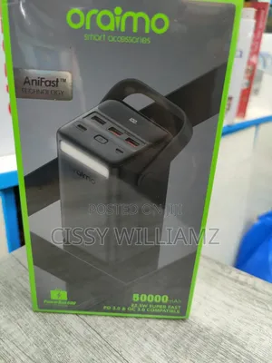 22.5w Super Fast 50000mah Power Bank/Oraimo 50000mah Power