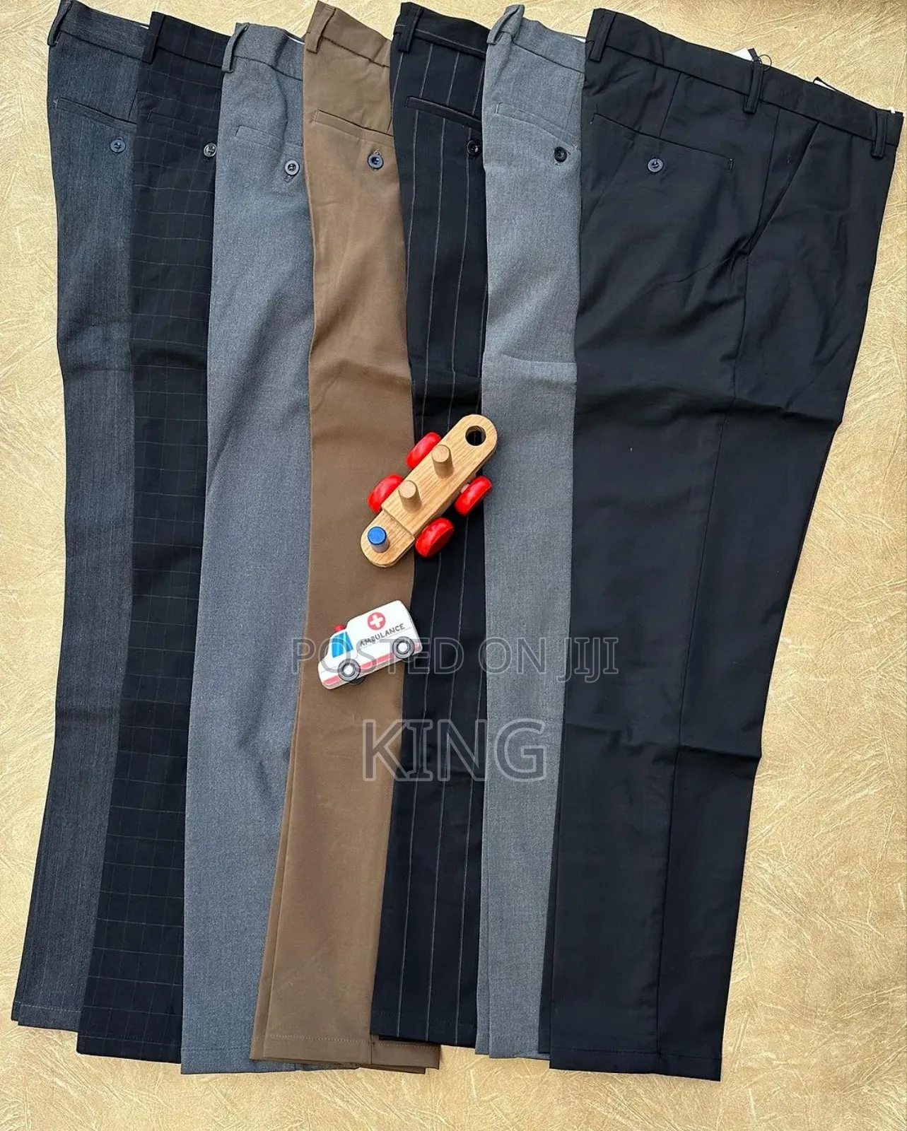 Shrem Kaki Trouser