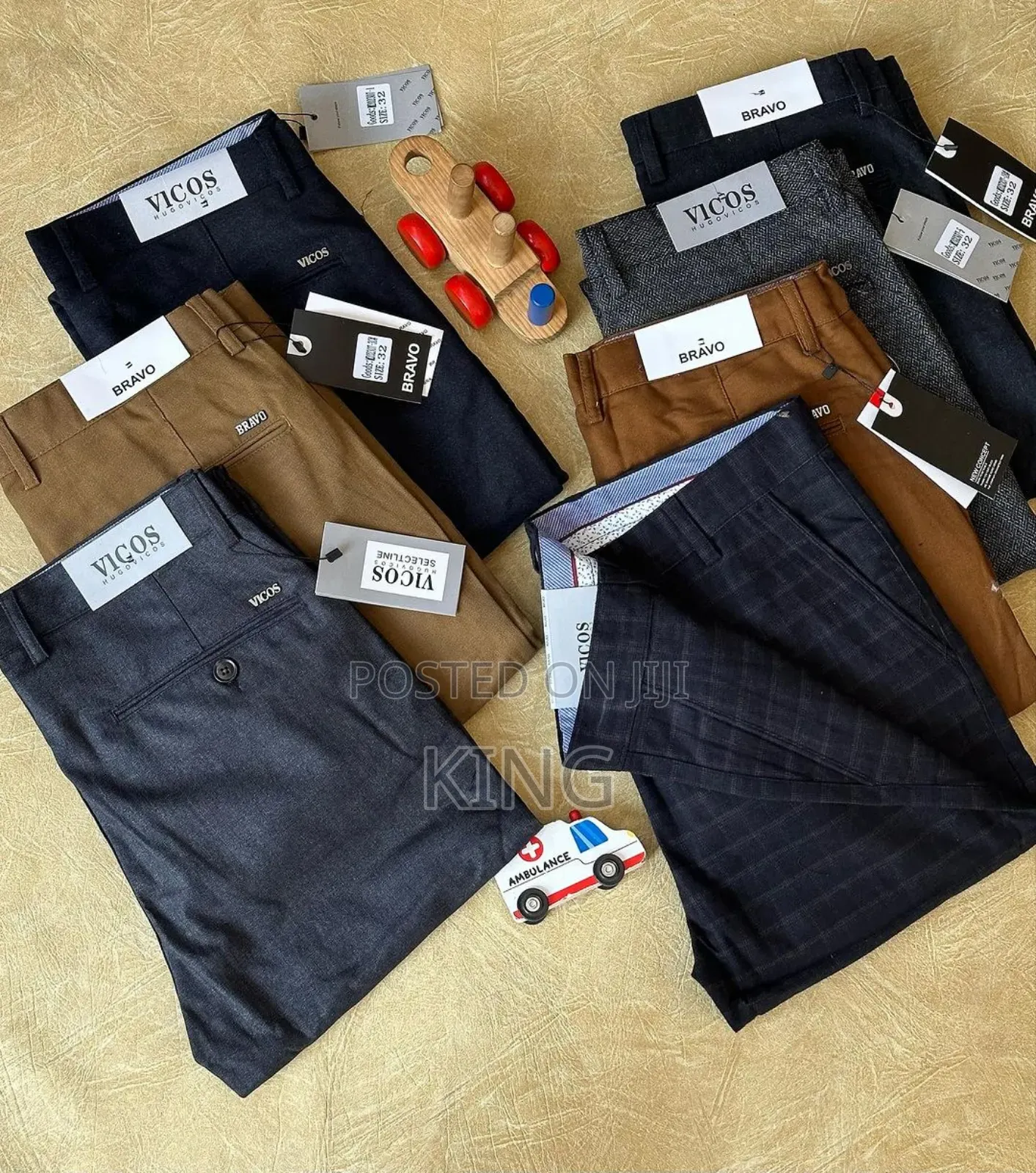 Trent Kaki Trouser
