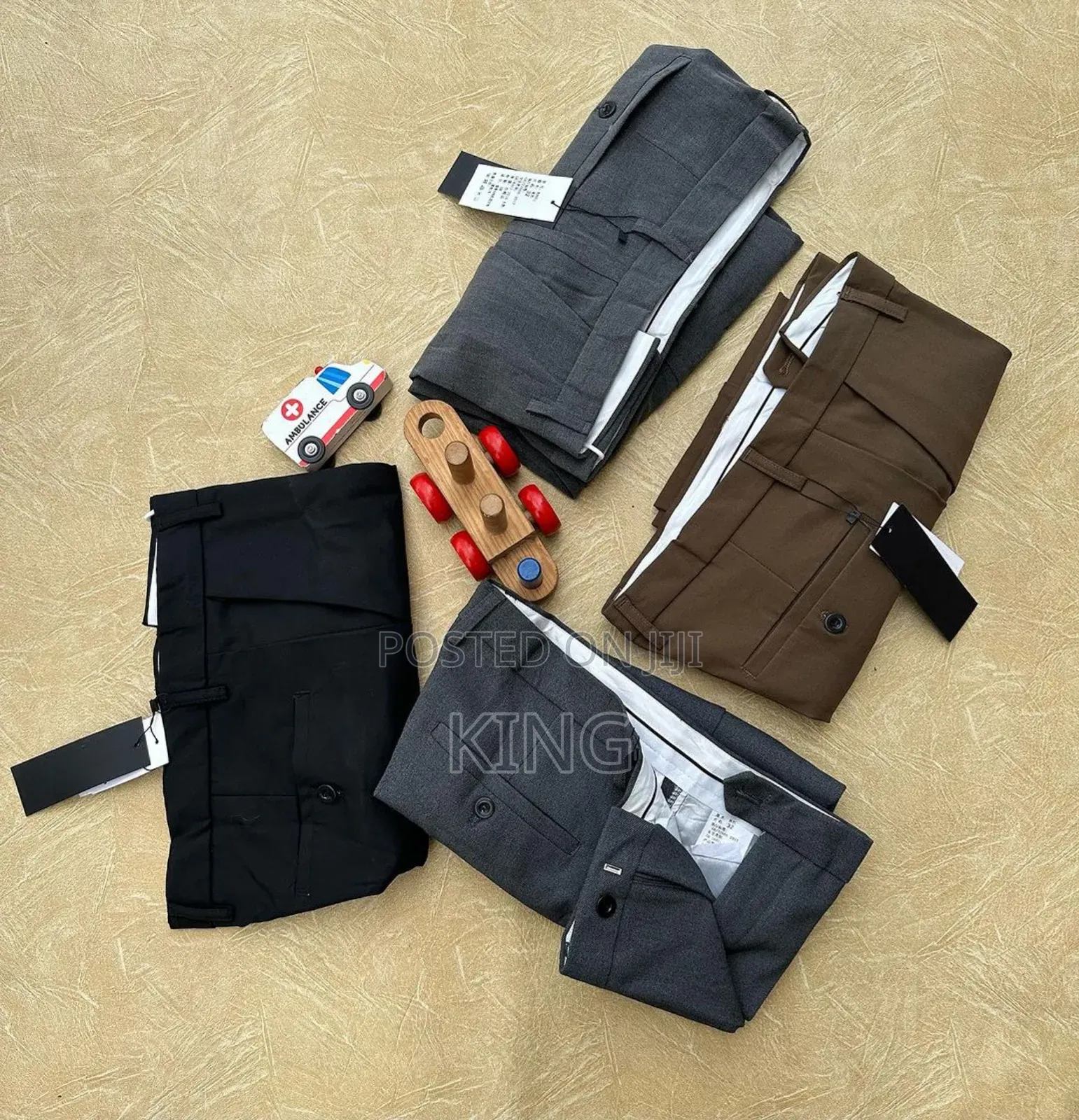 Gentle Trousers. New for Men