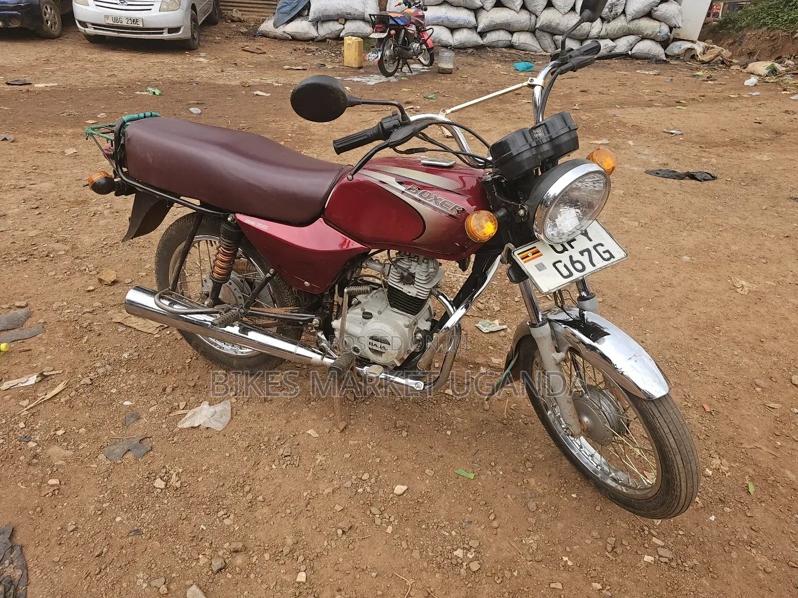 Bajaj Boxer 2024 Red