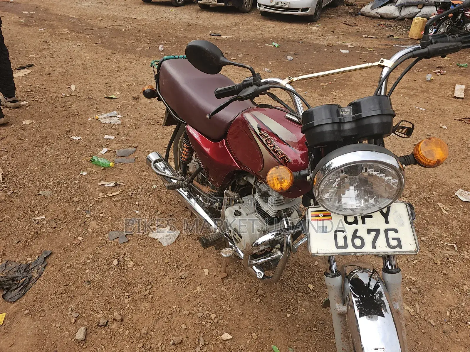 Bajaj Boxer 2024 Red