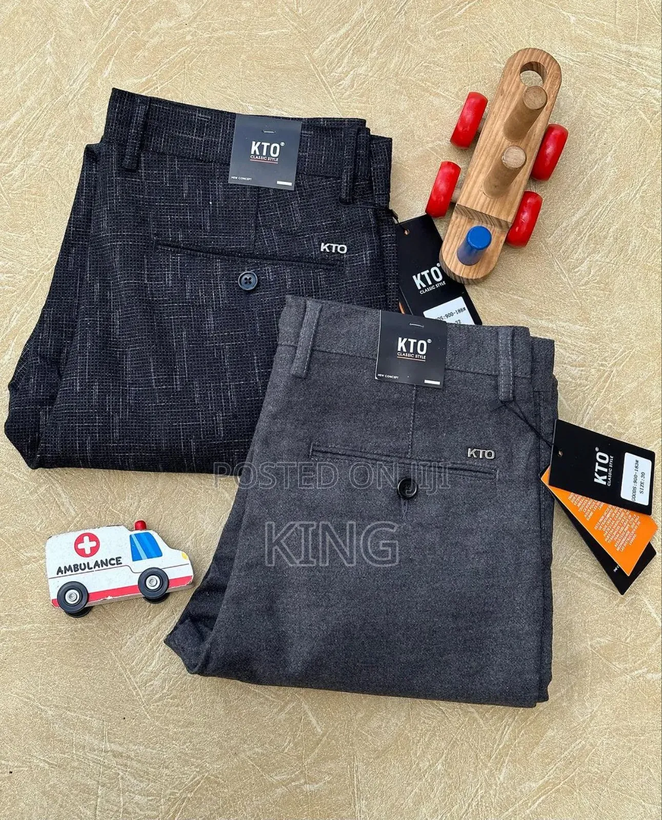 Beau Kaki Trouser