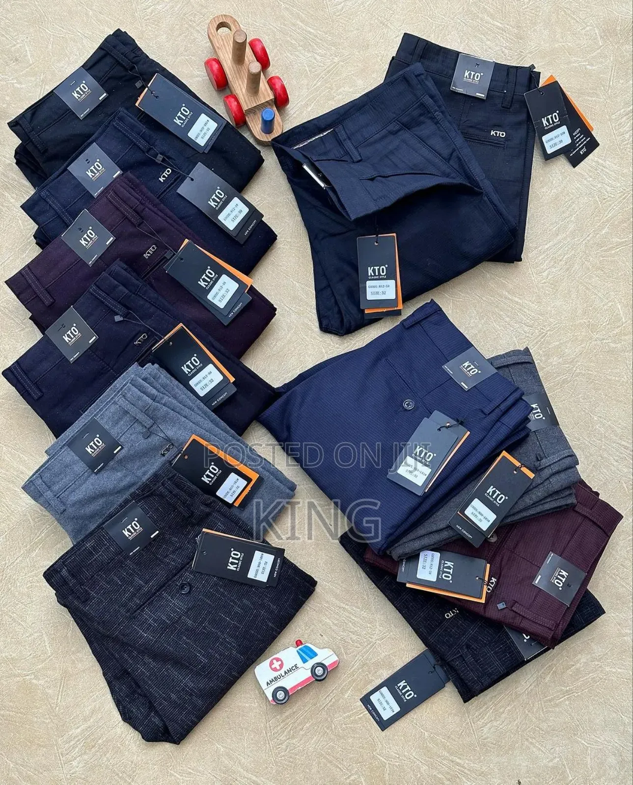 Oln Kaki Trouser