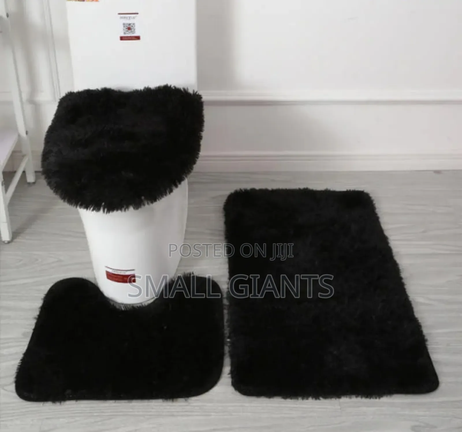 3 in 1 Simple Plain Toilet Bath Mats