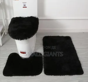 3 in 1 Simple Plain Toilet Bath Mats