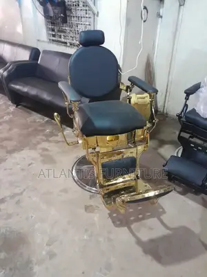 Golden Barber Chair
