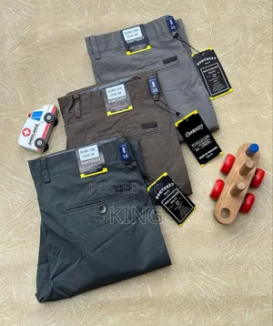 Shapen-Navy Kaki Trouser