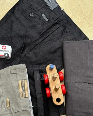 Kaki Cargo Trousers Usk