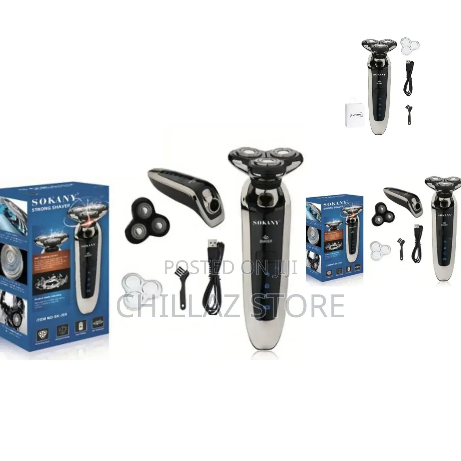 Rechargeable 3 in 1 Hair Shaver