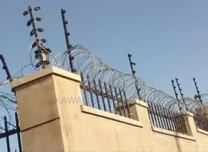 Electric and Razorwire Wire Fences Combined