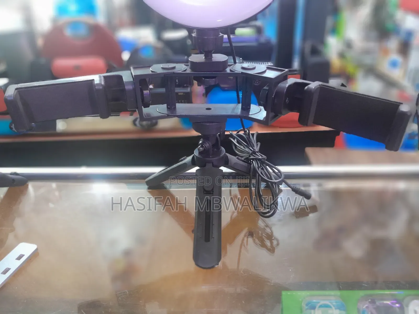 Multi Position Fill Light Live Broadcasting Bracket