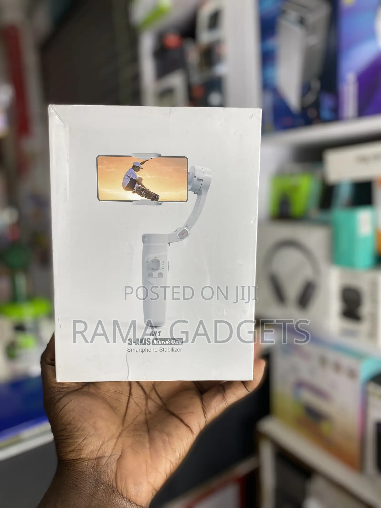 M1 3-Axis Smartphone Gimbal Stabilizer Foldable