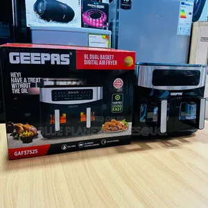 GEEPAS 9.0L Digital Vortex Dual Basket Air Fryer \\ GAF37525
