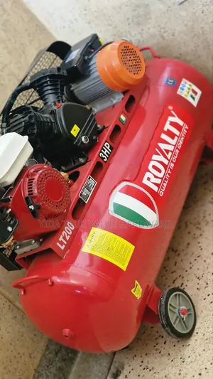 Air Compressor 200 Litres Double Piston