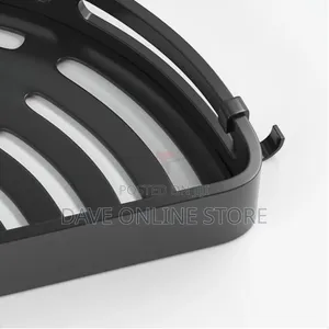 Self-Adhesive Metal Bathroom Corner Rack Storage Shelves