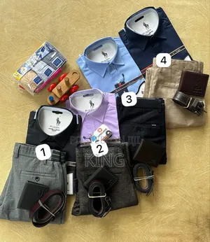 Polo Ralph Lauren Shirt and Trouser. Belt, Boxers and Wallet