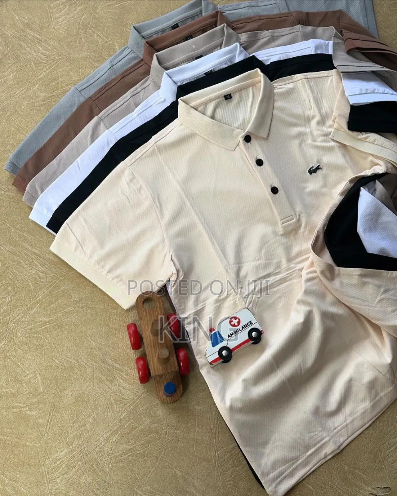 Polo and Lacoste Collared T-Shirt.